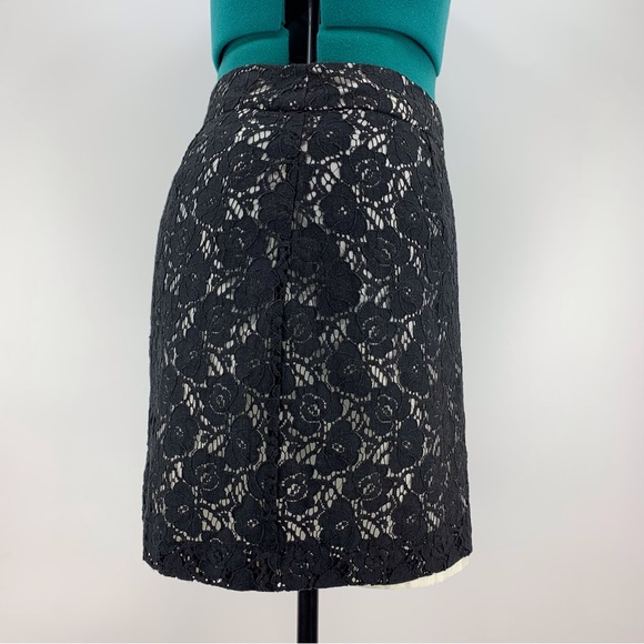 Pure Alfred Sung Black Lace Mini Skirt, Medium - Picture 11 of 16